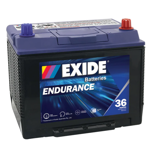EXIDE ENDURANCE N50ZZLMF  SUV / 4WD / LIGHT COMMERCIAL 36 MONTH WARRANTY BATTERY.