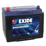 EXIDE ENDURANCE N50ZZMF SUV / 4WD / LIGHT COMMERCIAL 36 MONTH WARRANTY BATTERY.
