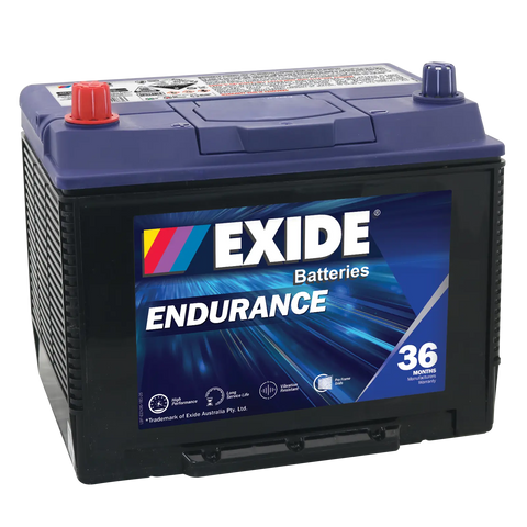 EXIDE ENDURANCE N50ZZMF SUV / 4WD / LIGHT COMMERCIAL 36 MONTH WARRANTY BATTERY.