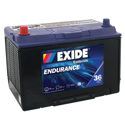 N70ZZMF EXIDE ENDURANCE HEAVY DUTY BATTERY 750CCA 36 MONTHS WARRANTY .