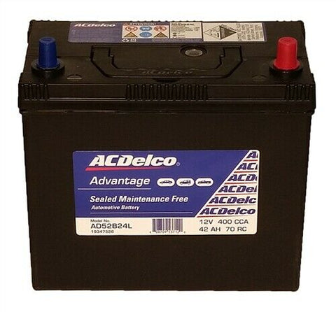 AD52B24L / 60CPMF / MF55B24L / NS60L AC DELCO 24 MONTH WARRANTY BATTERY