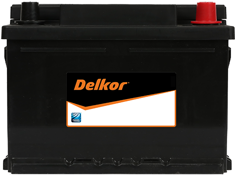 DELKOR CALCIUM 90R-500 MAINTENANCE FREE 500CCA 54AH 3YEAR WARRANTY BATTERY