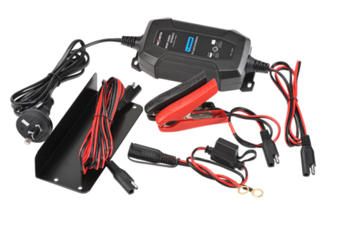 PROJECTA AC015 12V AUTOMATIC 1.5AMP 4STAGE 2 YEAR WARRANTY BATTERY CHARGER