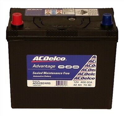 AcDelco Advantage AD52B24RS / MF55B24RS / 342 / NS60 / 60DMF / 2135 400 CCA BATTERY.