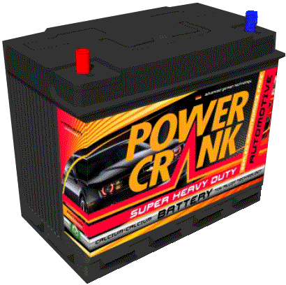 POWER CRANK CMF N41 PLATINUM SERIES 12V 450CCA 2 YEARS WARRANTY BATTERY.