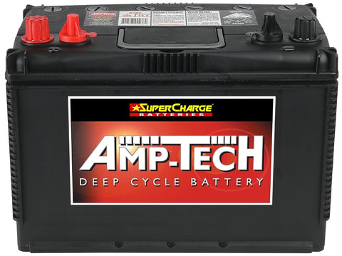 SUPERCHARGE AMP-TECH D70Z-105AH 12 MONTH WARRANTY BATTERY.