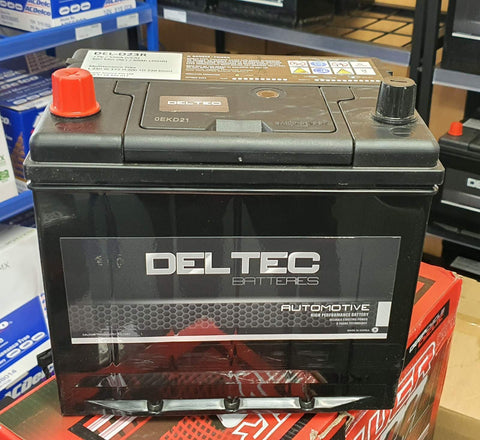 DELTEC D23R 550 CCA MAINTENANCE FREE 62 AH MODERN TECHNOLOGY BATTERY