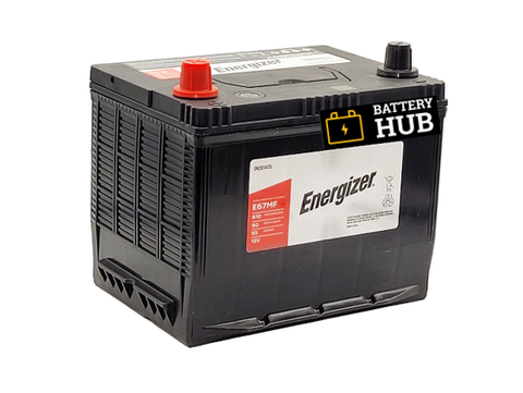 ENERGIZER E 67MF / SMF57 / MF50 / 22FR 36 MONTH WARRANTY AUTOMOTIVE BATTERY.