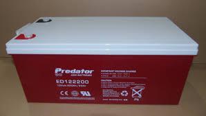 AGM Deep Cycle Predator ED122200/AT122000D Battery,1 Year Warranty.