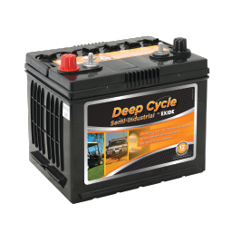 EXIDE ED48 DEEP CYCLE SEMI-INDUSTRIAL 12 MONTH WARRANTY BATTERY.