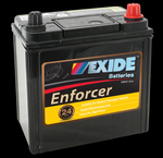EXIDE ENFORCER ENS40ZALMF 300 CCA UP TO 24 MONTH WARRANTY VEHICLE BATTERY