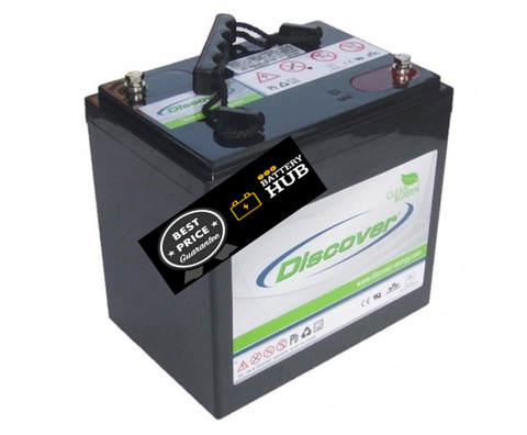 DISCOVER EVGC6A-A AGM EV TRACTION DRY CELL BATTERY.