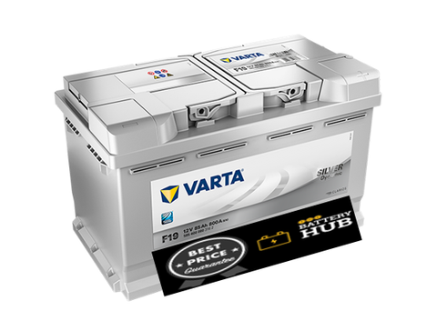 VARTA  F19 / DIN75LH / DIN77H SILVER DYNAMIC-42 MONTH WARRANTY FLD BATTERY.