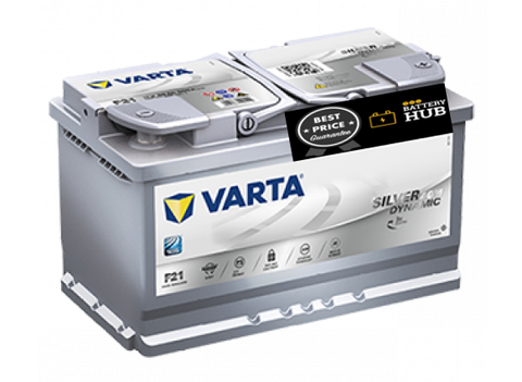 VARTA F21 / LN4 AGM SILVER DYNAMIC STOP/START 36 MONTH WARRANTY AGM BATTERY