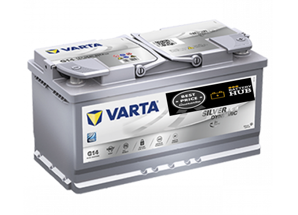 VARTA G14 SILVER DYNAMIC STOP/START 36 MONTH WARRANTY AGM BATTERY / Me –  The Battery hub