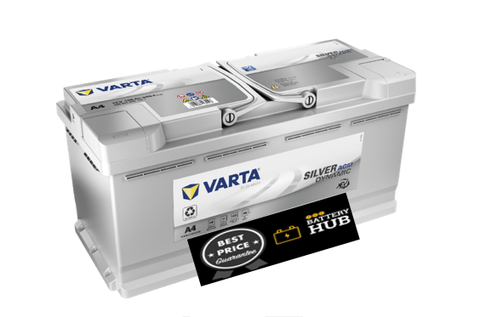 VARTA A4 / H15 / LN6 SILVER DYNAMIC STOP/START 36 MONTH WARRANTY AGM BATTERY.