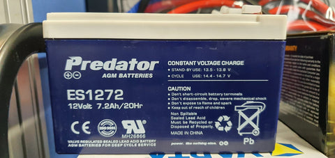 Predator ES1272 NBN BATTERY 1 Year Warranty
