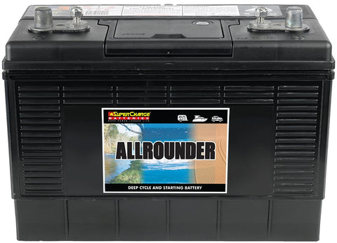 SUPERCHARGE ALLROUNDER MRV87-825 CCA 12 MONTH WARRANTY BATTERY.