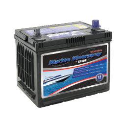 EXIDE MSST22 STOWAWAY MARINE STARTING 18 MONTH WARRANTY BATTERY.
