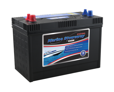 EXIDE MSST31 MARINE STARTING 830 CCA 18 MONTH WARRANTY BATTERY.