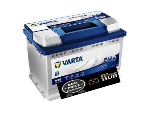 VARTA N70 BLUE DYNAMIC-30 MONTH WARRANTY CAR BATTERY.