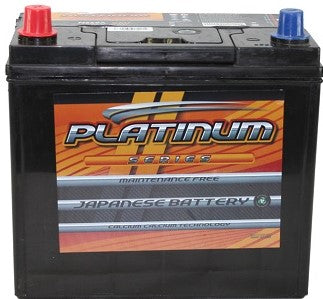 POWER CRANK CMF NS60A PLATINUM SERIES 12V 465CCA 2 YEARS WARRANTY BATTERY.