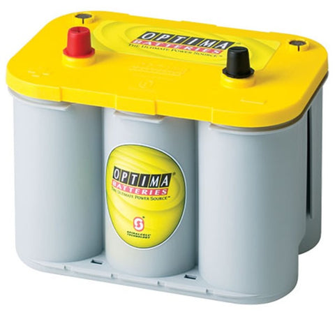 OPTIMA D34 YELLOW TOP DEEP CYCLE 750 CCA 3 YEARS WARRANTY BATTERY.