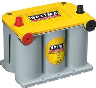 OPTIMA D75/25 YELLOW TOP DEEP CYCLE 650 CCA 3 YEARS WARRANTY BATTERY.