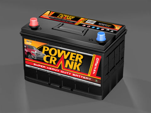 POWER CRANK  NS70SMF 12V 675 CCA 2 YEARS WARRANTY BATTERY.