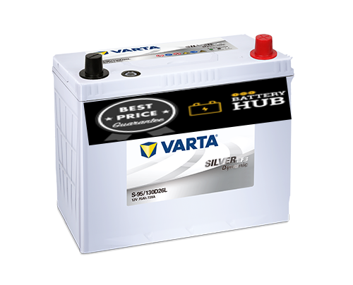 VARTA S 95 130D26L SILVER EFB 30 MONTH WARRANTY CAR BATTERY