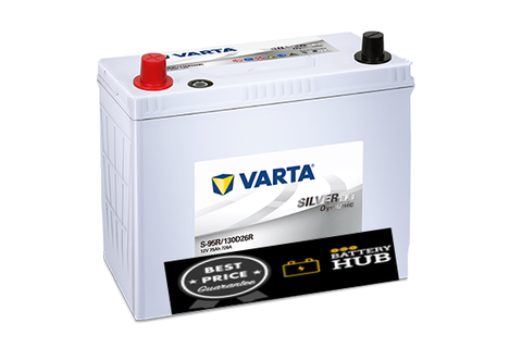 VARTA S-95R / 130D26R SILVER EFB -30 MONTH WARRANTY CAR BATTERY.