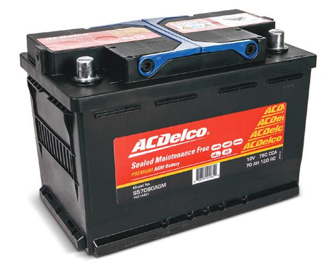 ACDelco S57090AGM / LN3 / DIN66H AGM START STOP 70AH 760CCA BATTERY