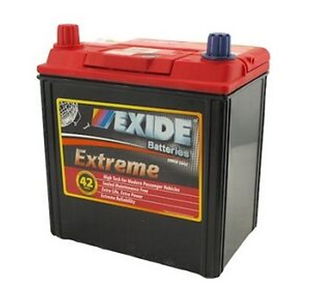 EXIDE EXTREME X40DMF 42 MONTH WARRANTY PASSENGER BATTERY