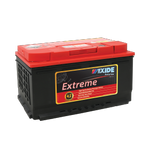 EXIDE EXTREME XDIN77MF 42 MONTH WARRANTY PASSENGER BATTERY.