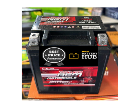 POWER AGM NPC YTX7L-BS 12 MONTH WARRANTY AGM  BATTERY.